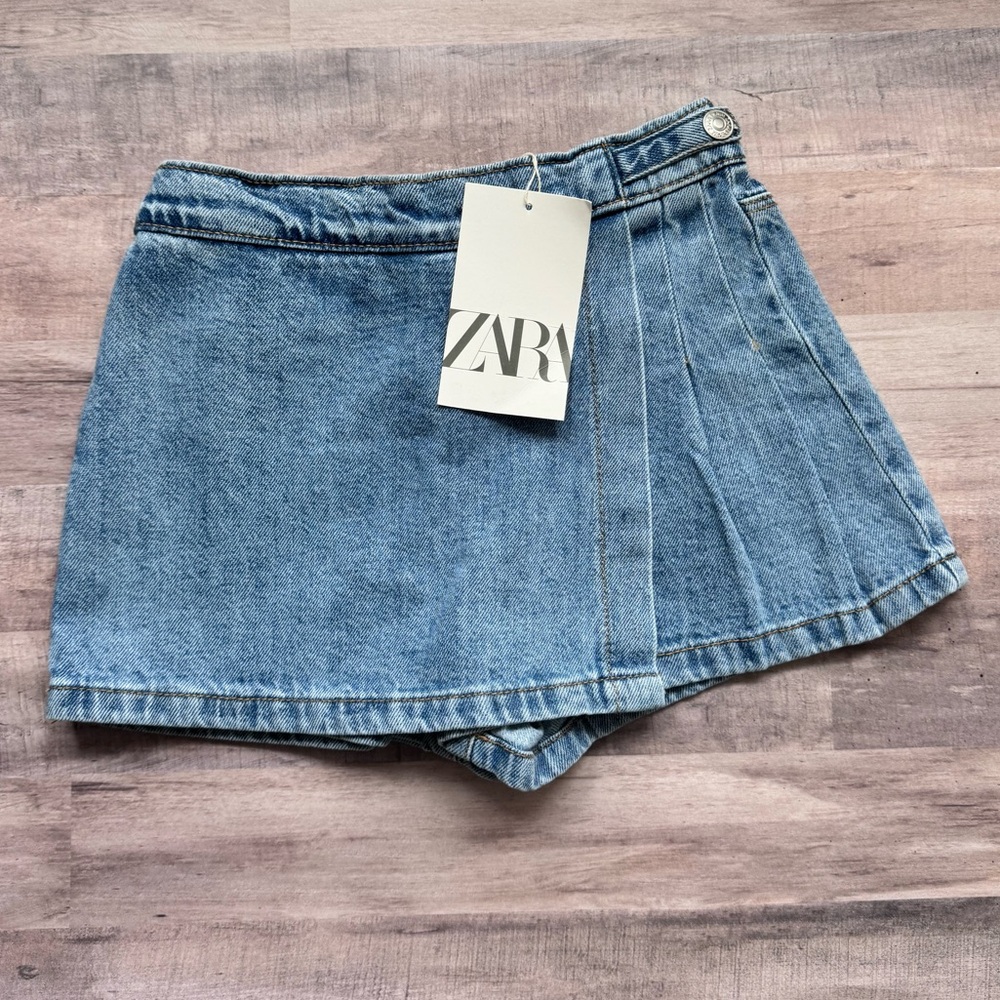 Zara Girls Denim Skort